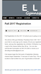 Mobile Screenshot of elevategymnastics.com